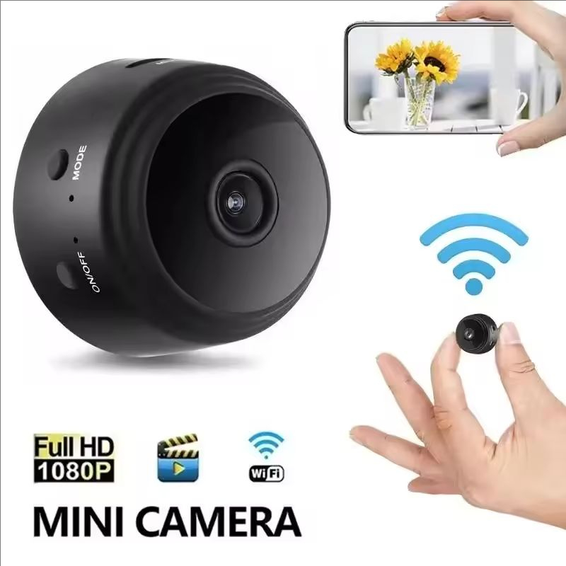 Home Cinema Wireless - Mini caméra A9 WiFi sans fil,