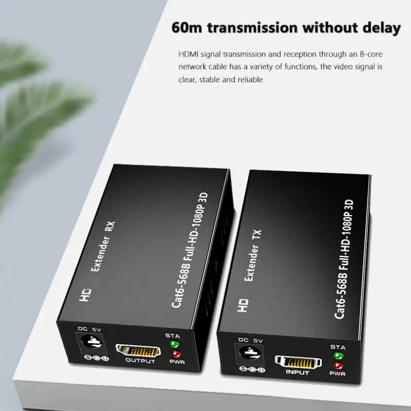 Home Cinema Apple - Extension de réseau RJ45 compatible HDMI,