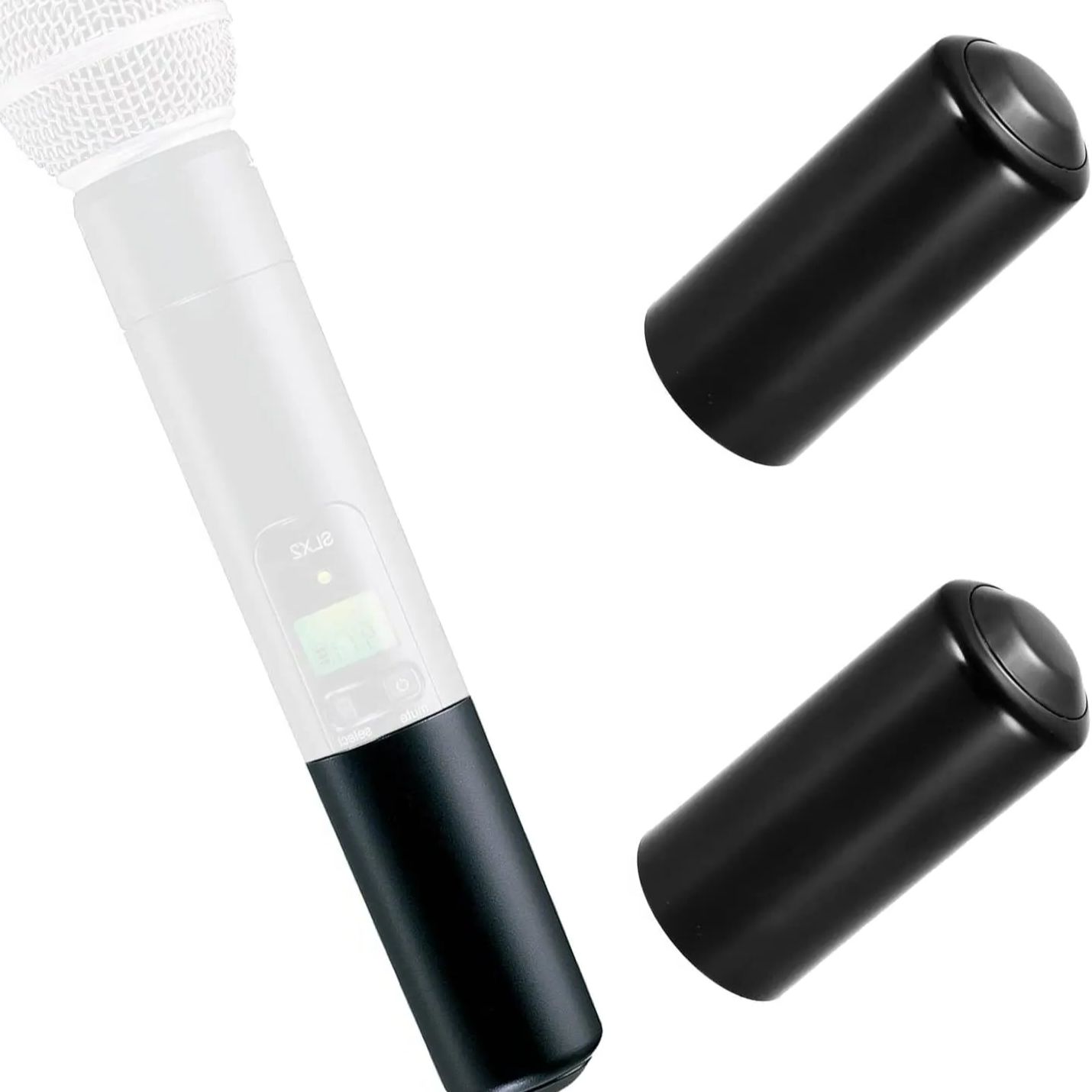 Shure Mic Mv7 - Couvercle de batterie de remplacement, noir