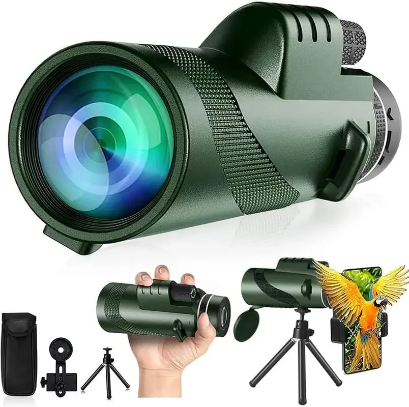 Home Cinema Center - Monoculaire HD 80x100 pour adaptateur de