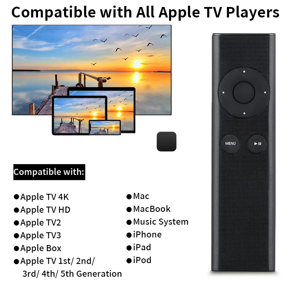 Télécommande pour Apple TV 4K  - Home Cinema Apple avis et prix