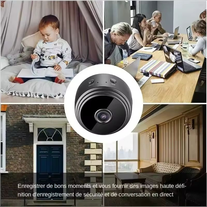 Mini caméra A9 WiFi sans fil,  - Home Cinema Wireless avis et prix