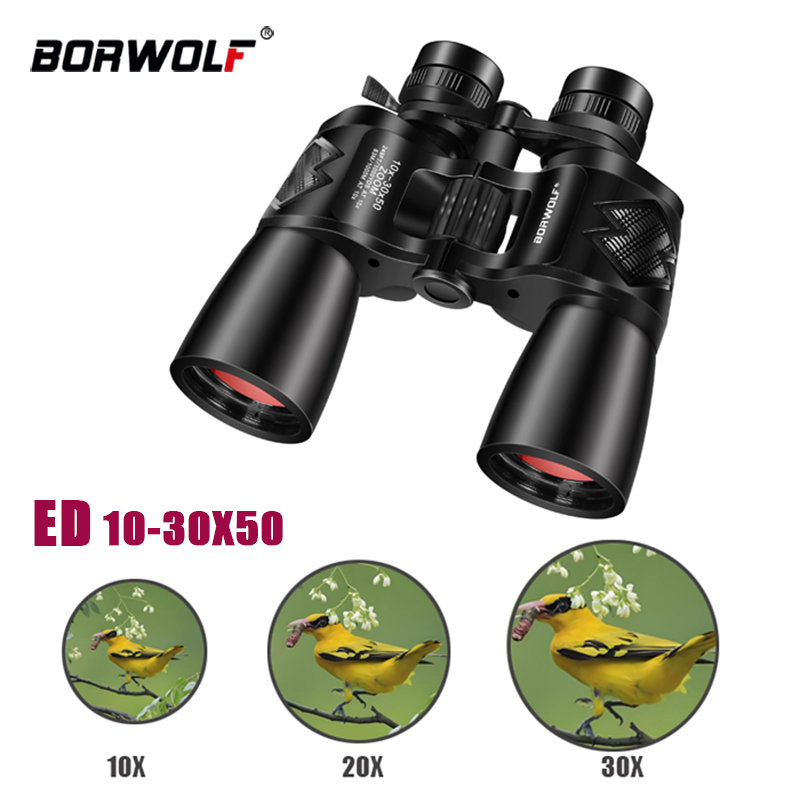 BORWOLF 10-30X50 Jumelles prof - Home Cinema Center avis et prix