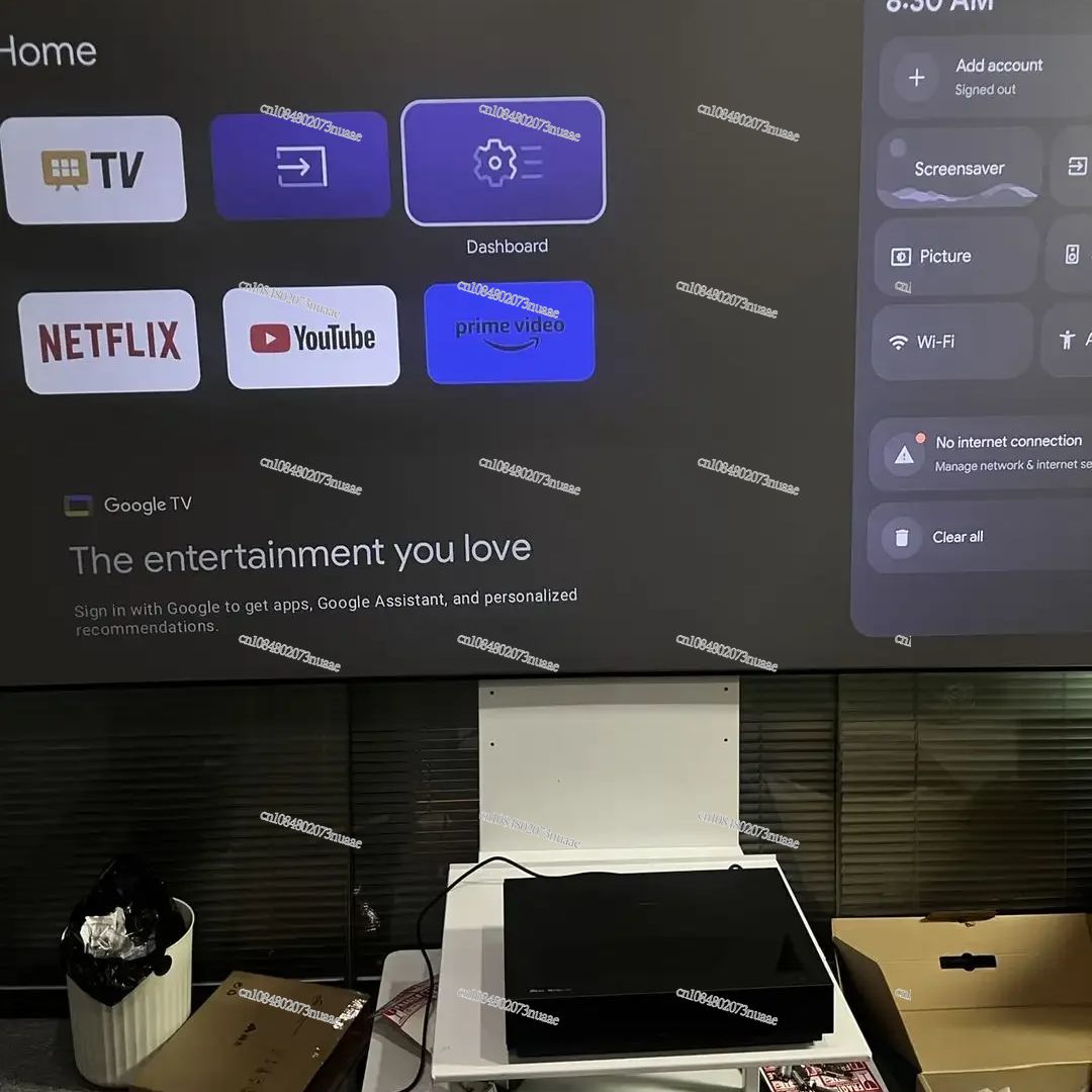 Projecteur laser intelligent à - Home Cinema Laser Projector avis et prix