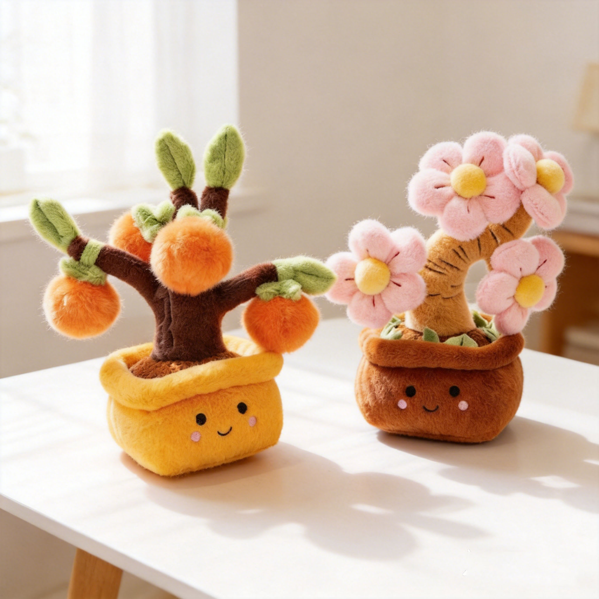 Peluche Kawaii en pot de 25 cm - Home Cinema Apple avis et prix