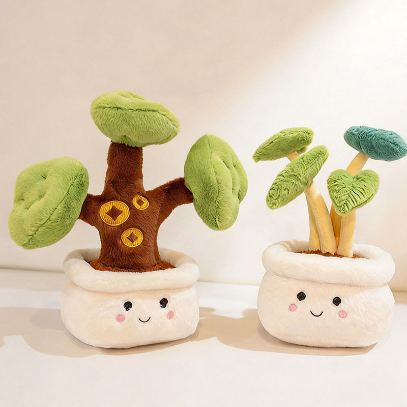 Peluche Kawaii en pot de 25 cm - Home Cinema Apple avis et prix