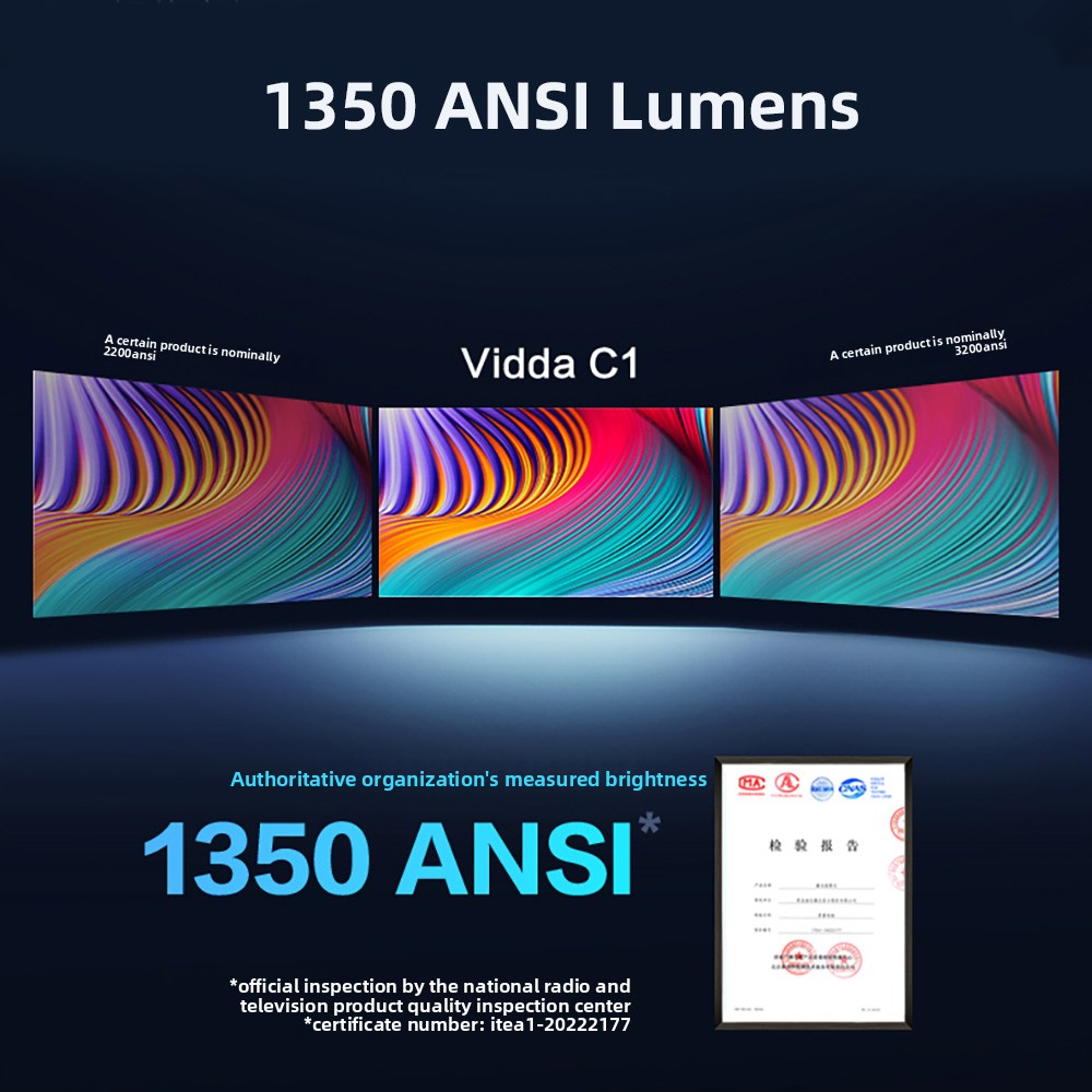 Projecteur laser triple natif  - Home Cinema Laser Projector avis et prix