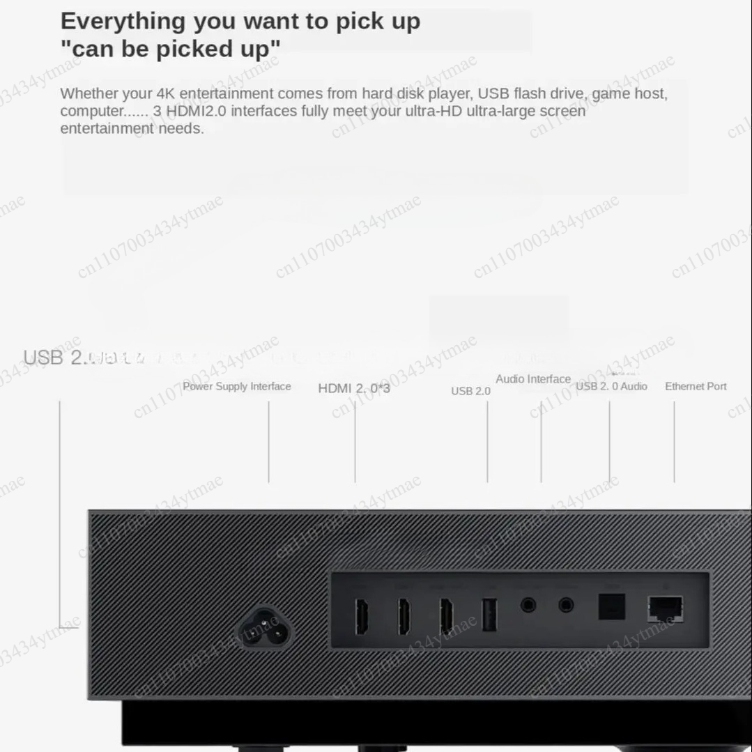 Projecteur laser 4K 2400 ANSI  - Home Cinema Laser Projector avis et prix
