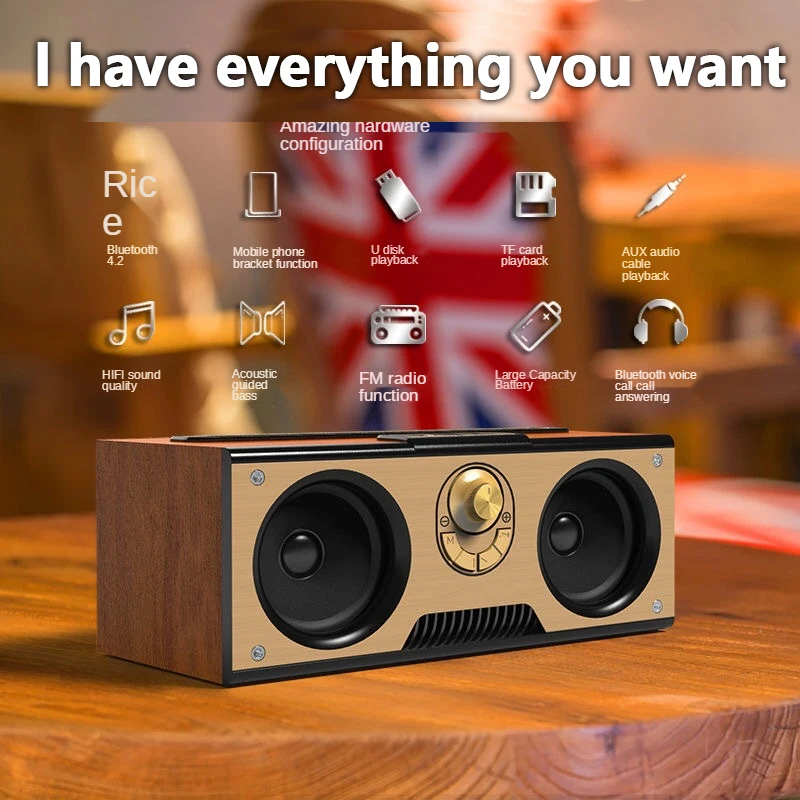 Haut-parleur Bluetooth rétro P - Home Cinema Center avis et prix