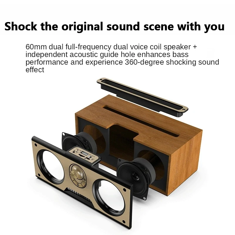 Haut-parleur Bluetooth rétro P - Home Cinema Center avis et prix