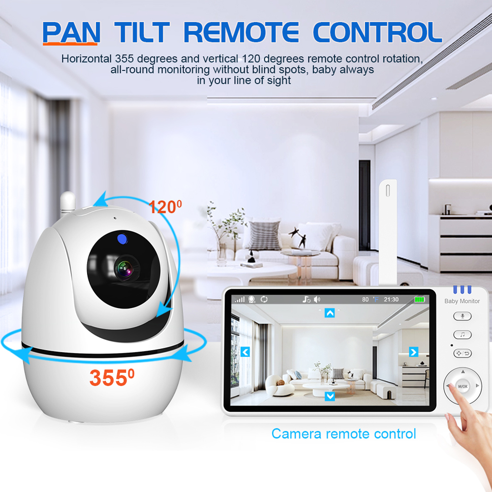 Moniteur vidéo pour bébé avec  - Home Cinema Wireless avis et prix