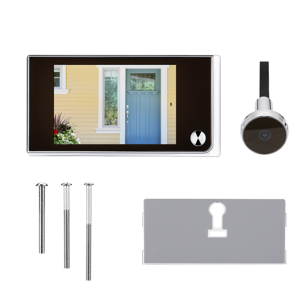 Sonnette judas avec caméra 3,5 - Home Cinema Wireless avis et prix